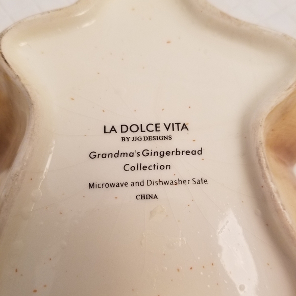 gingerbread Bowl La Dolce Vita, Grandma's Gingerbread Collection - Picture 4 of 4